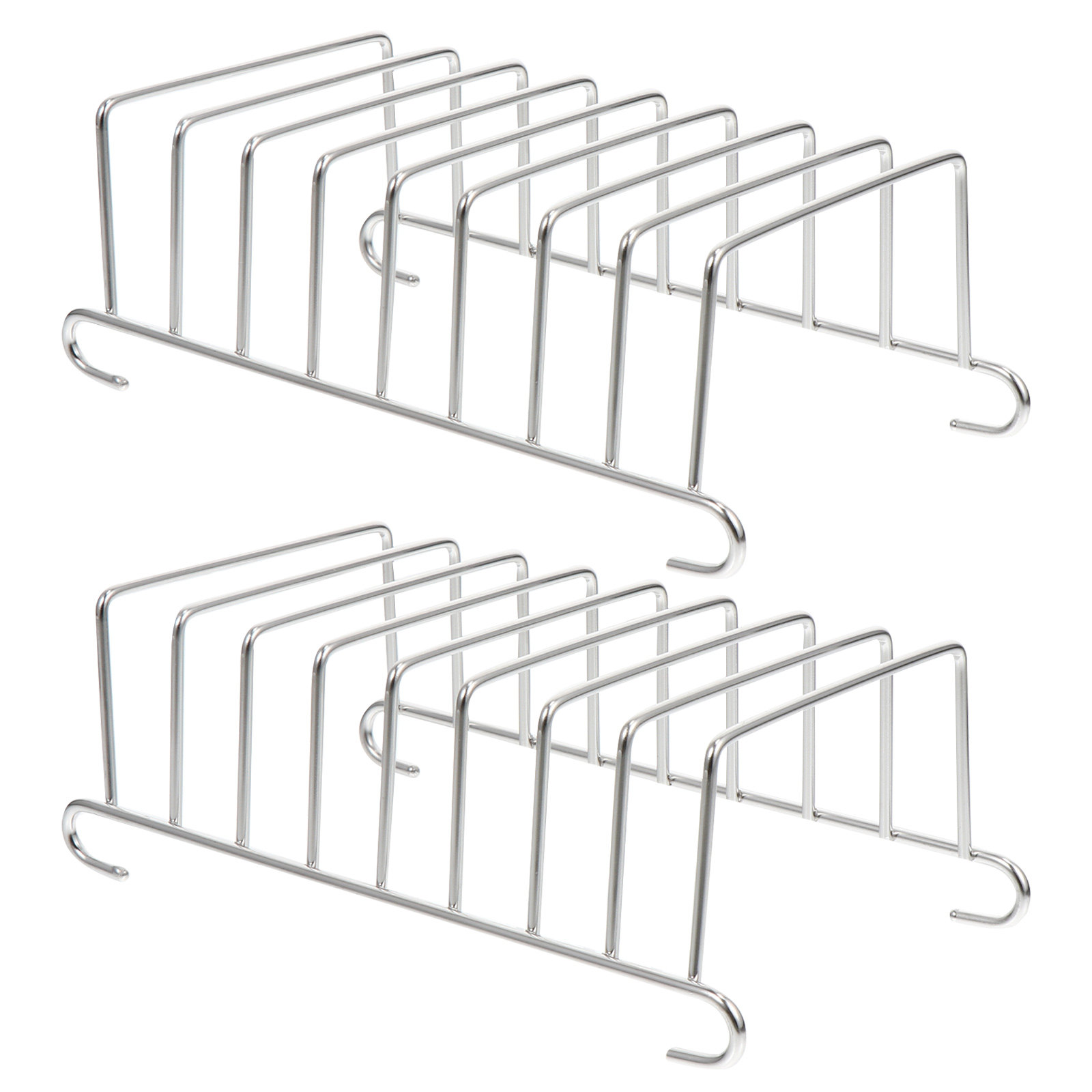 2Pcs Stainless Steel Air Fryer - Kitchen Baking Rack recension och pris