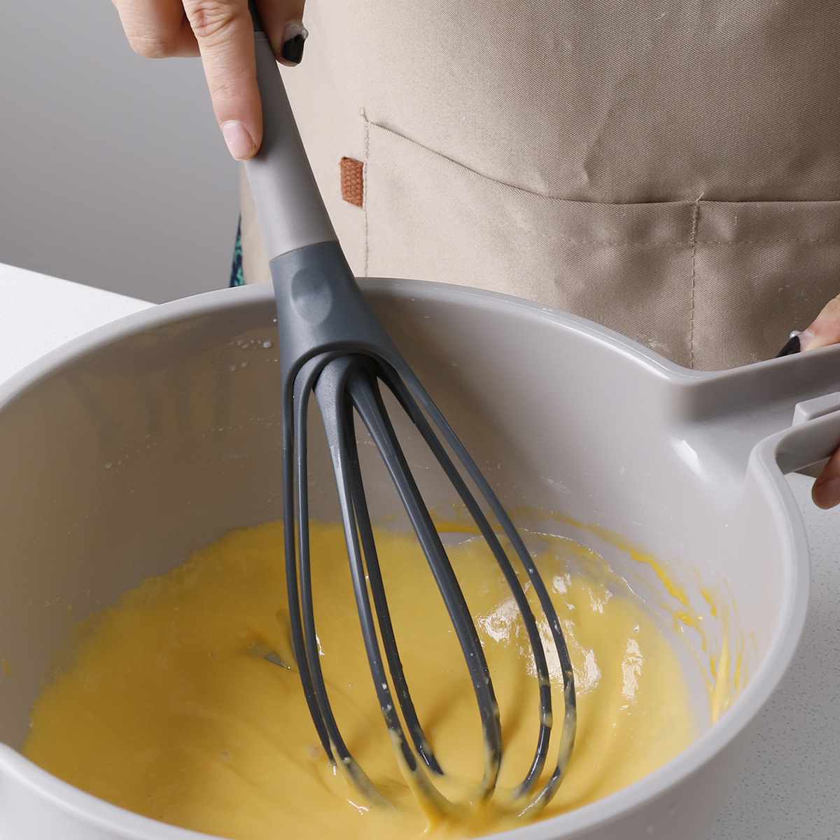 1pcs Egg Beater Rotated Egg Mi - Kitchen Baking Blender recension och pris