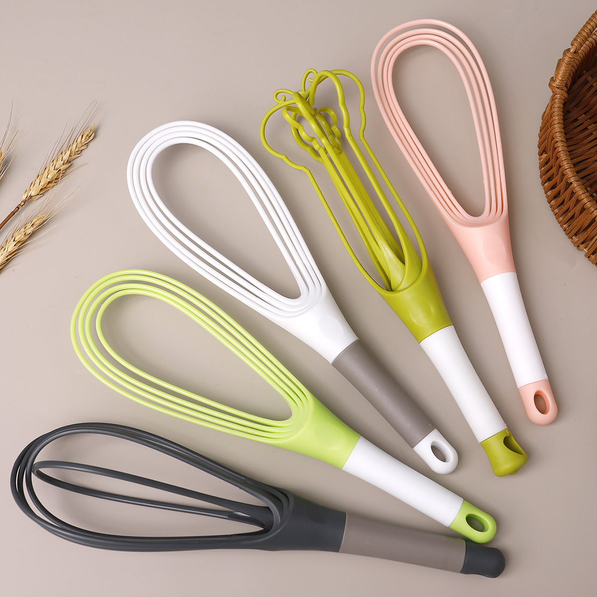 1pcs Egg Beater Rotated Egg Mi - Kitchen Baking Blender recension och pris