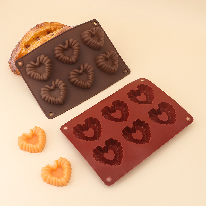 Heart-shaped Silicone Chocolat - Baking Kitchen Diy recension och pris
