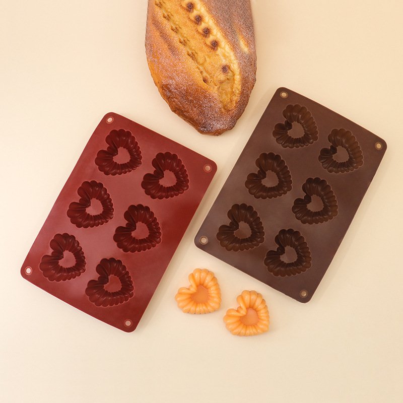 Heart-shaped Silicone Chocolat - Baking Kitchen Diy recension och pris