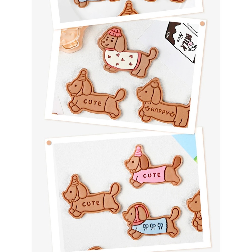 Cookie Mold Stamp Cartoon Saus - Baking Kitchen Diy recension och pris