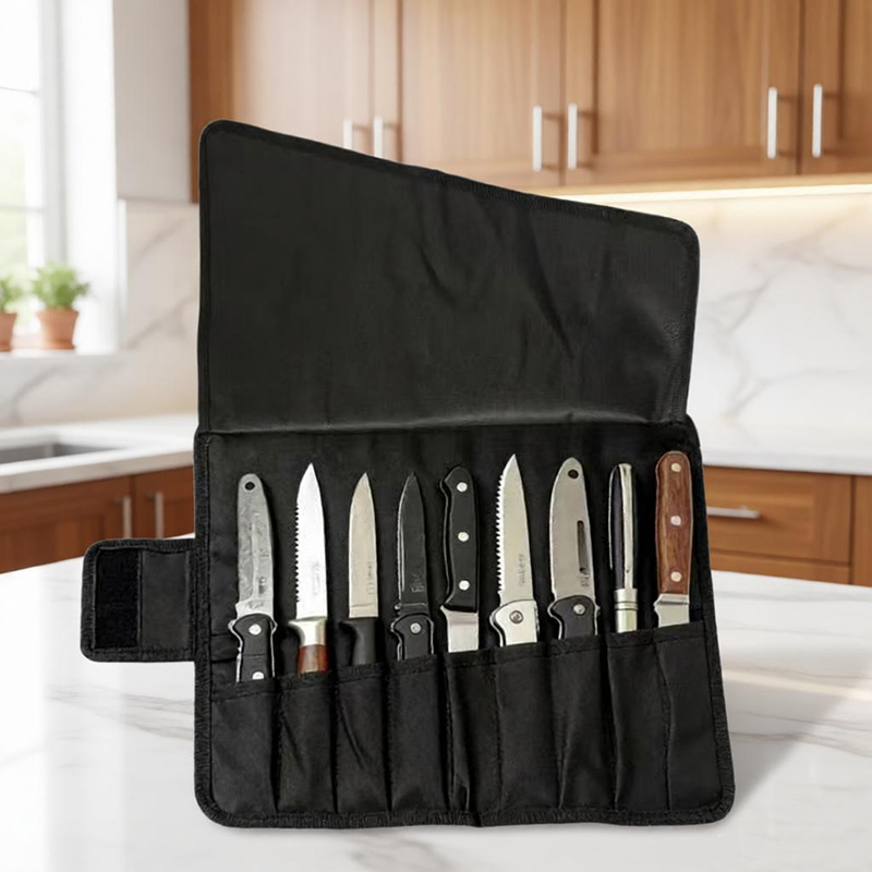 9 Slot Foldable Roll Up Chef K - Kitchen Up recension och pris