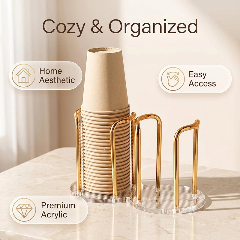 Two Slots Cup Dispenser Holder - Kitchen Up recension och pris