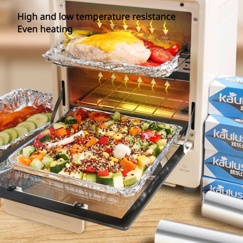 Zackoo 10/20/40M Aluminium Foi - Kitchen Baking Sheets recension och pris