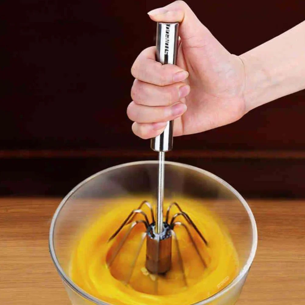 Manual Pressure Rotary Blender - Kitchen Baking Blender recension och pris
