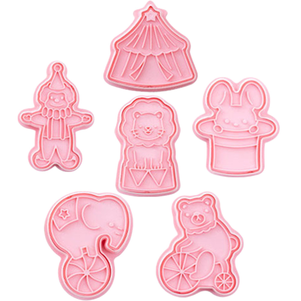 6Pcs Cookie Cutters Plastic Ci - Baking Kitchen Diy recension och pris