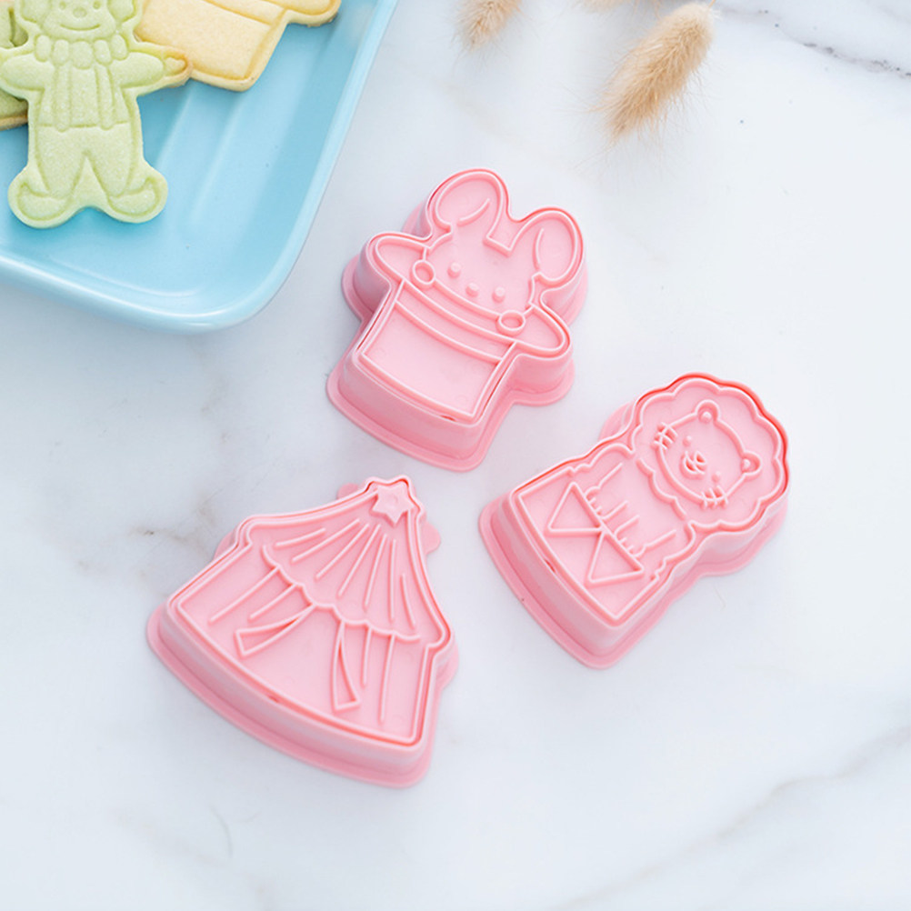 6Pcs Cookie Cutters Plastic Ci - Baking Kitchen Diy recension och pris
