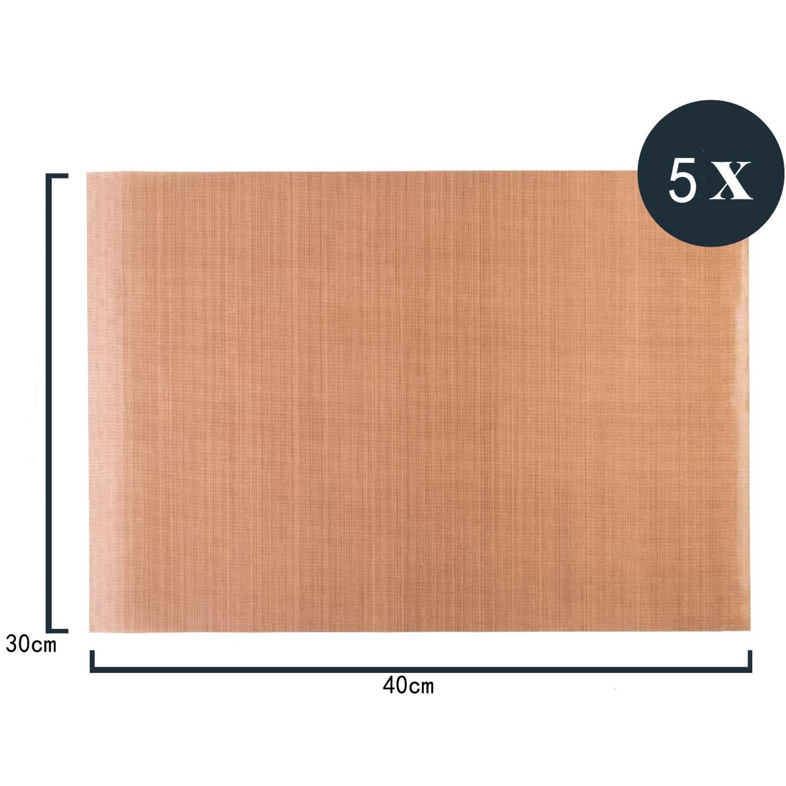 5Pcs Kitchen Grill Mat 12inx16 - Kitchen Baking Sheets recension och pris