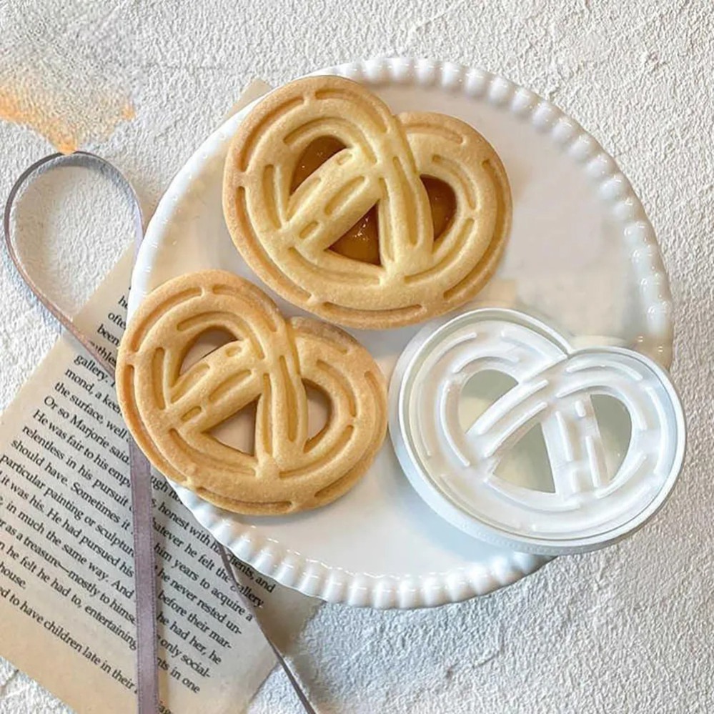 Sandwich Jam Biscuit Mold Stam - Baking Kitchen Diy recension och pris