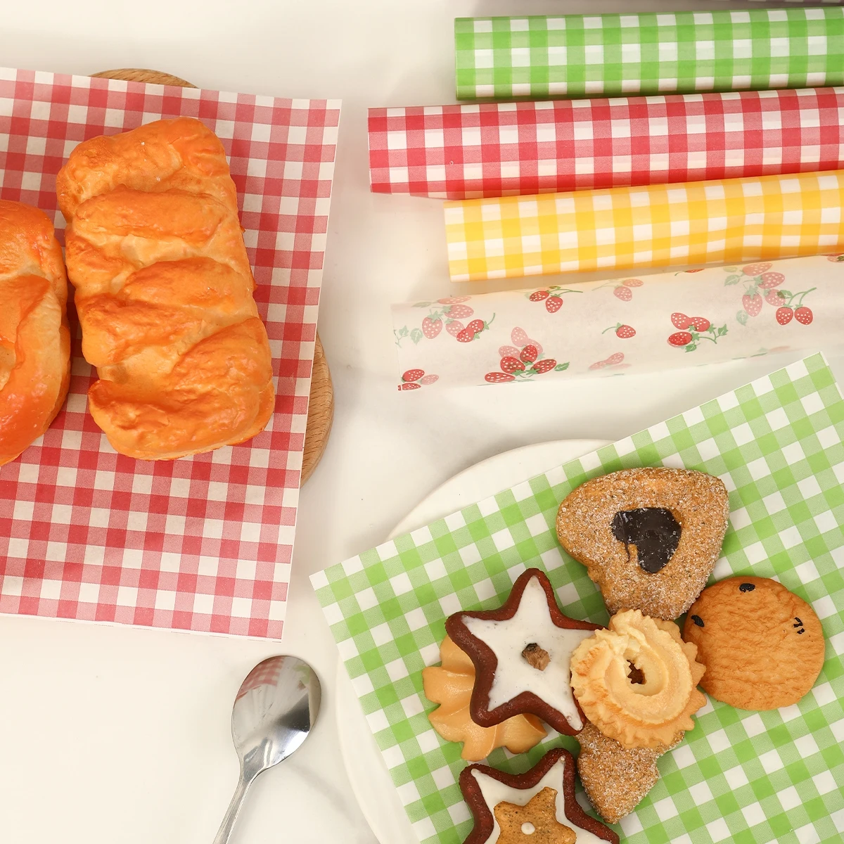 50Pcs Oilproof Wrapping Paper  - Kitchen Baking Sheets recension och pris