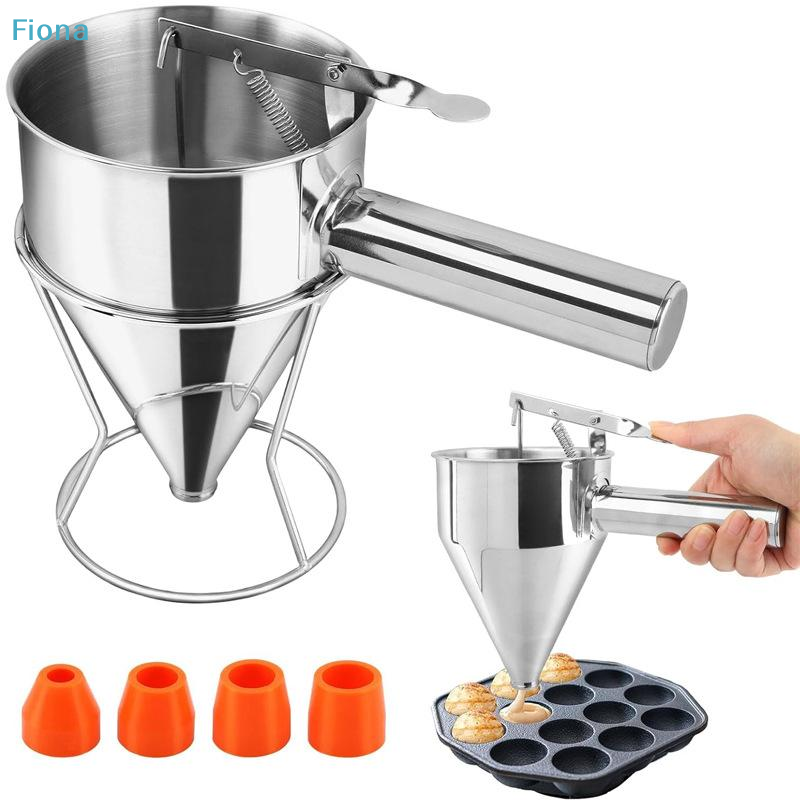 ✔Stainless Steel Funnel Dispen - Kitchen Baking Blender recension och pris