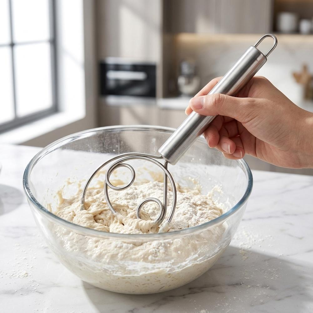 Cake Tools Danish Dough Whisk  - Kitchen Baking Blender recension och pris