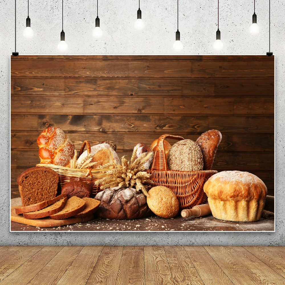 Wooden Planks Backdrop Baking  - Kitchen Baking Photoshoot recension och pris