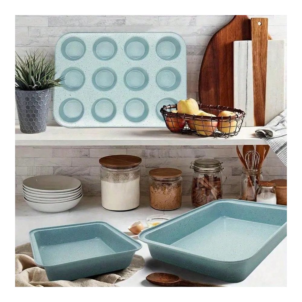 10 Piece Bakeware Set, NonStic - Kitchen Baking Sheets recension och pris