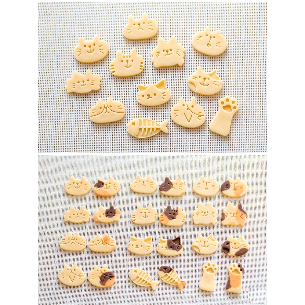 Cute Kitten DIY Stamp Cookie C - Baking Kitchen Diy recension och pris