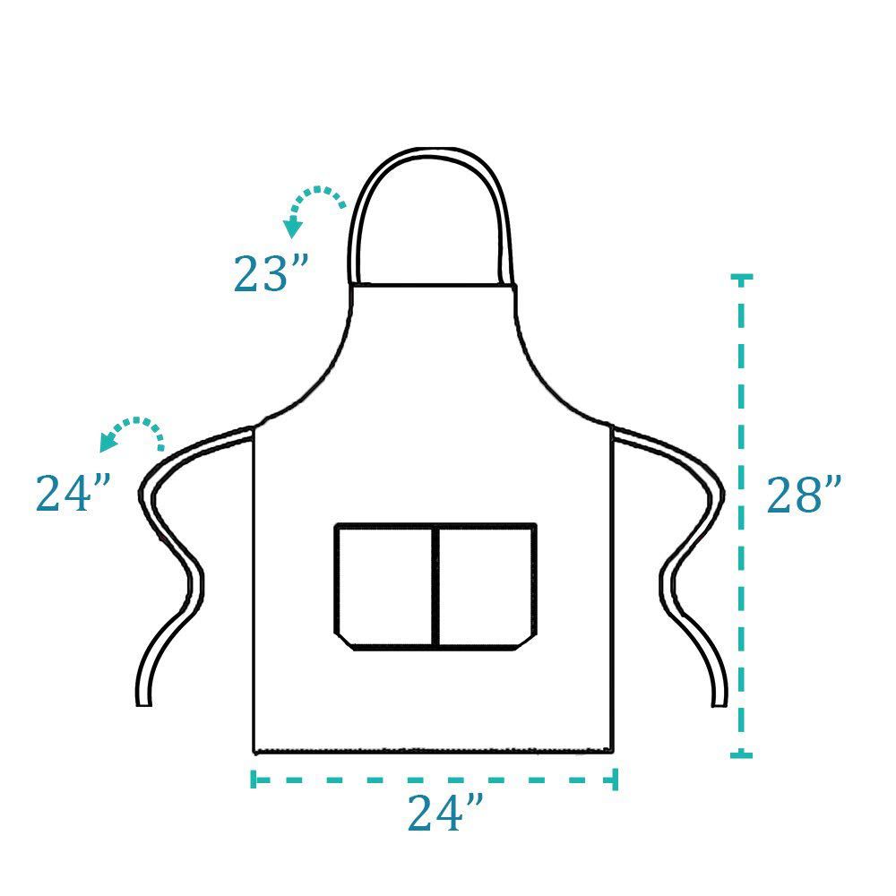 12 Pack Bib Apron - Unisex Bla - Kitchen Baking Drawing recension och pris