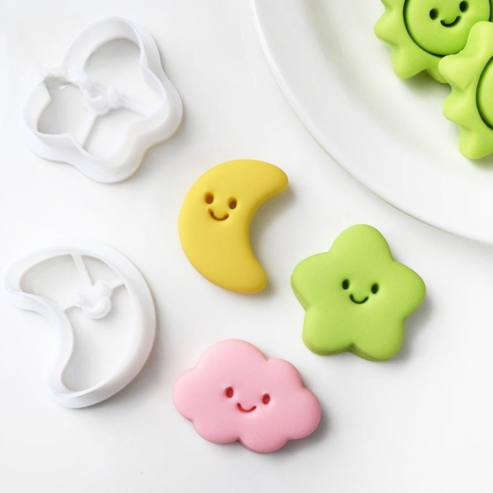 Cookie Cutters Moon Stars Sun  - Baking Kitchen Diy recension och pris