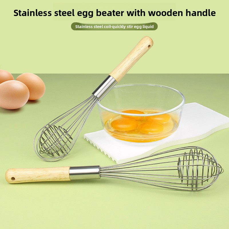 10/12 Inch Wooden Handle Stain - Kitchen Baking Blender recension och pris
