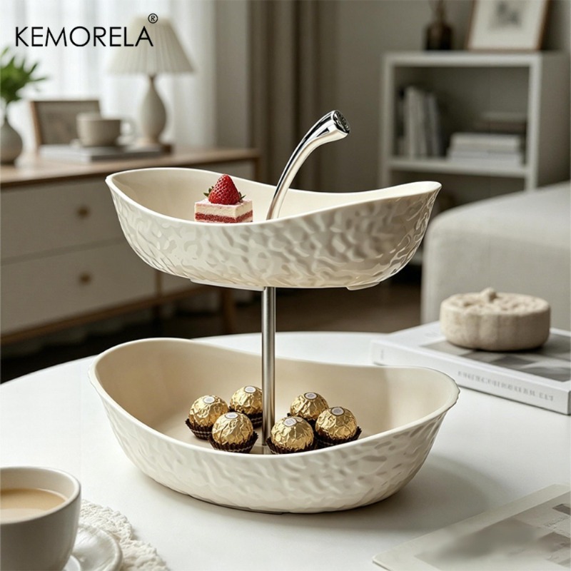 KEMORELA 2/3 Tier Plastic Frui - Kitchen Baking Rack recension och pris