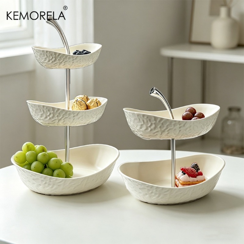 KEMORELA 2/3 Tier Plastic Frui - Kitchen Baking Rack recension och pris